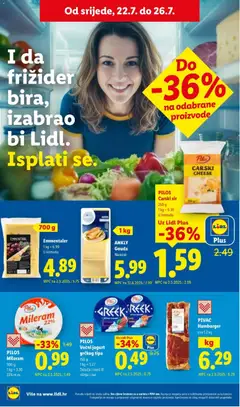 PILOS Mileram, PILOS Mileram 300 g - Pregled kataloga iz trgovine Lidl, vrijedi od 20.07.2026 | Stranica: 52