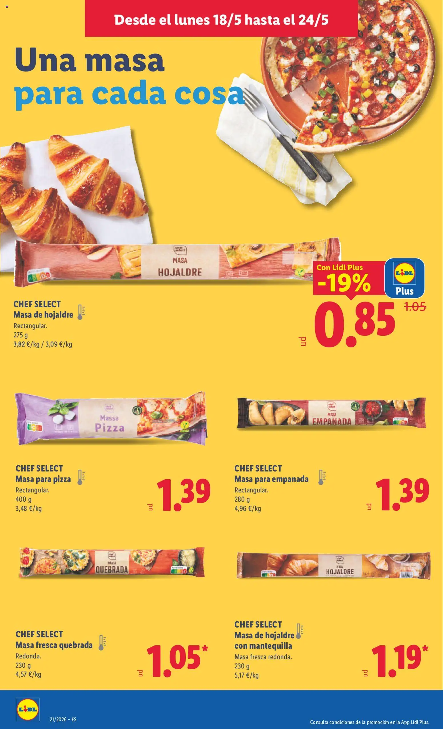 Lidl folleto │ válido desde el 18.05.2026 | Página: 10 | Productos: Pizza, Συσκευή ροής