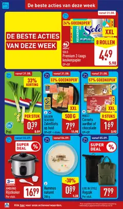 SOLO Premium 2-laags keukenpapier, SOLO Premium 2-laags keukenpapier - Voorbeeld van een folder van Aldi, geldig van 31-08-2026 | Pagina: 2