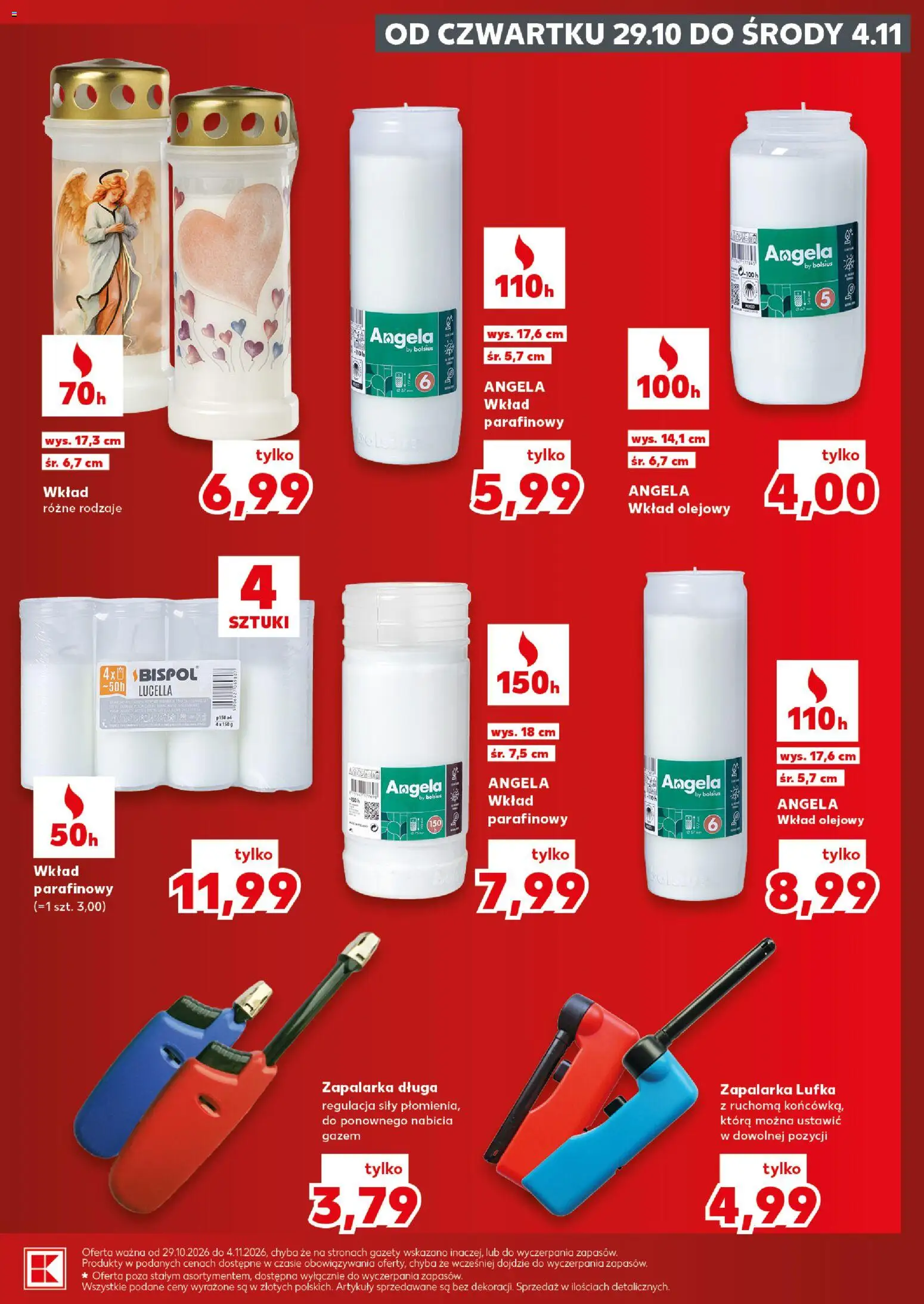 Kaufland Polsko leták - Katalog znicze od 29.10.2026 | Strana: 17
