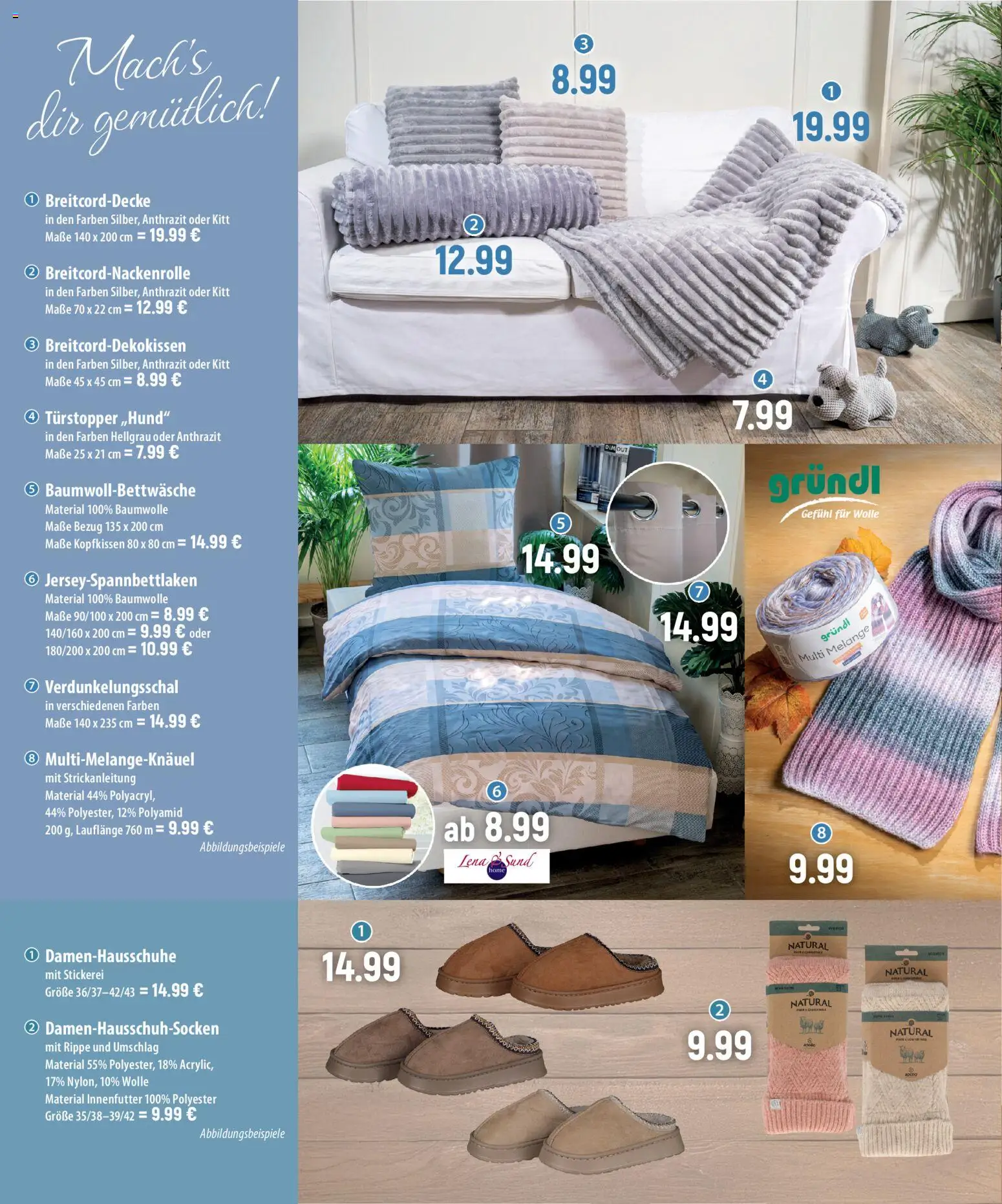 Famila Herbst-Styles – gültig ab 05.10.2026 | Seite: 4 | Produkte: Kopfkissen