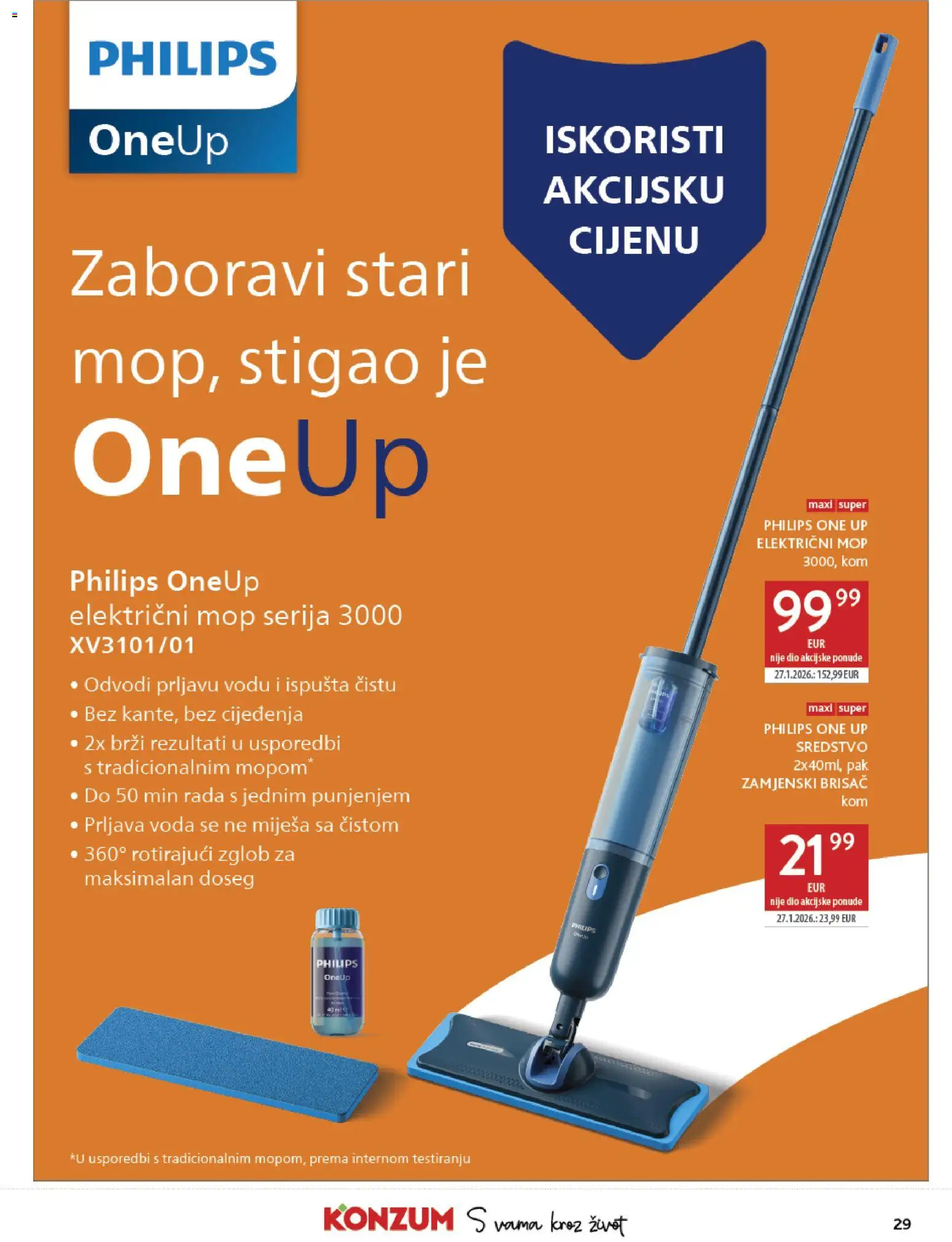 Konzum HR akciós ujság - amely érvényes a következő dátumtól: 2026.08.04. | Oldal: 29