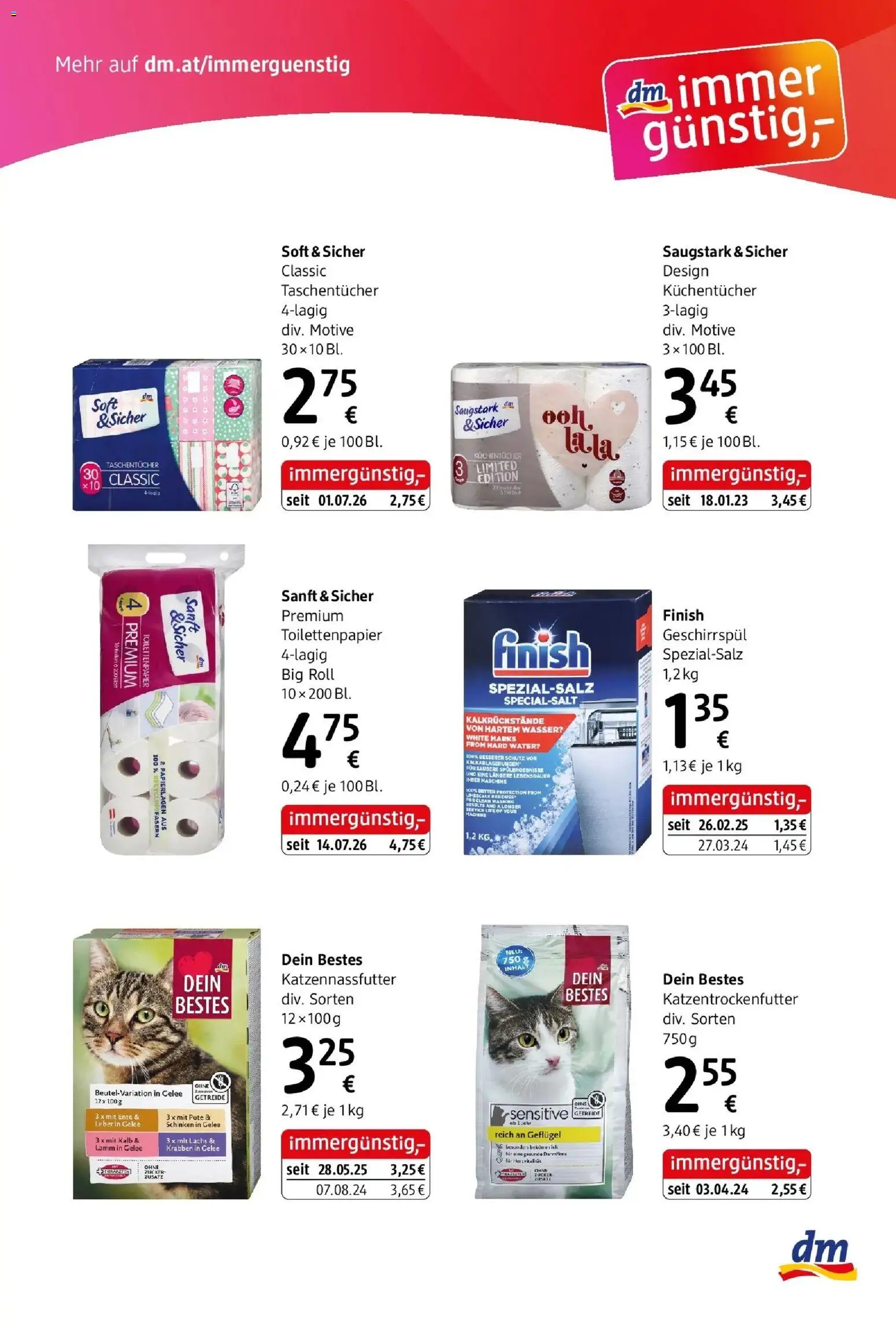 dm drogerie markt Flugblatt  / 2026 von 29.10.2026 - Aktuelle Angebote | Seite: 10 | Produkte: Getreide, Wasser, Zucker, Schinken