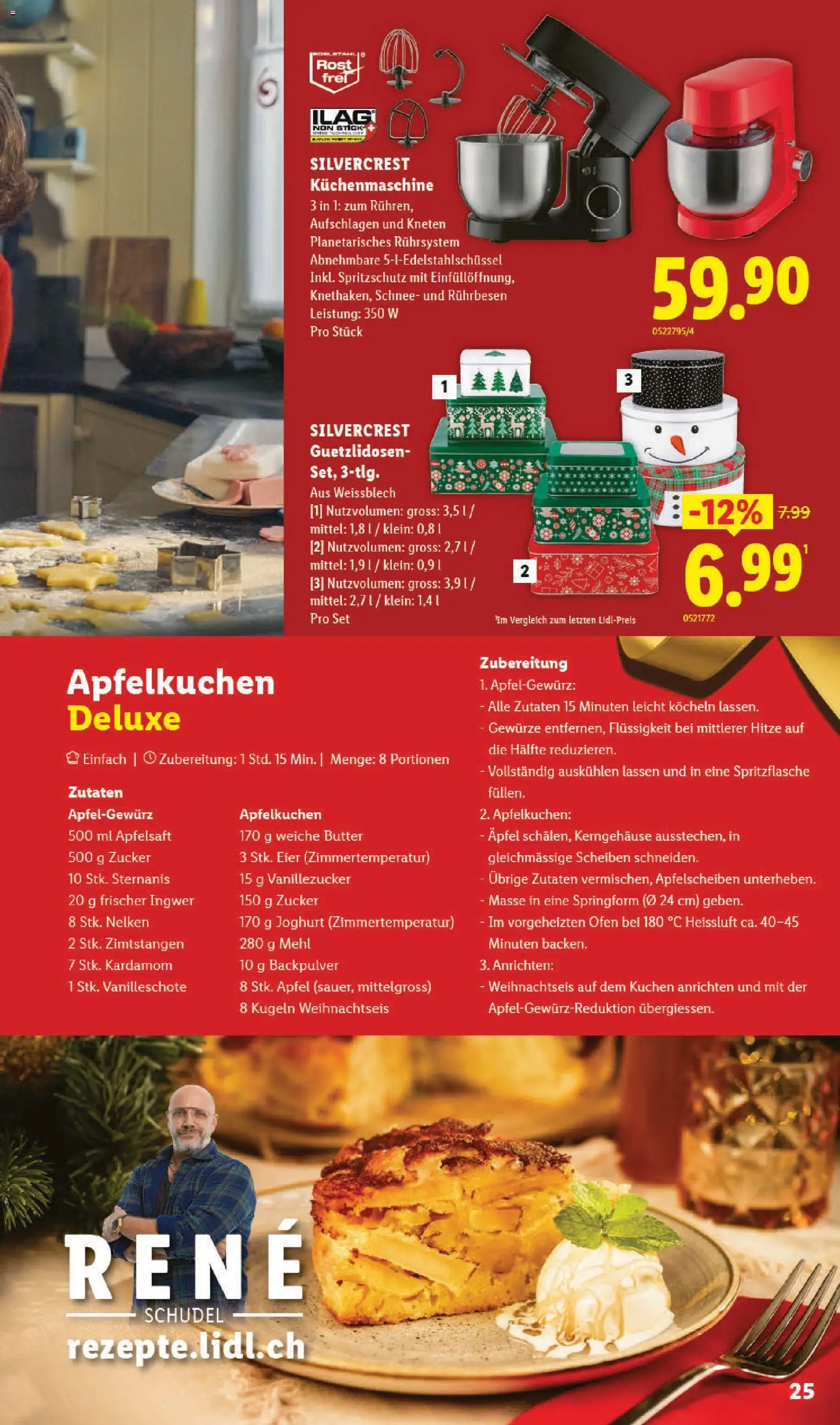 Lidl aktionen Festliche Spezialitäten – gültig ab 29.10.2026 | Seite: 25