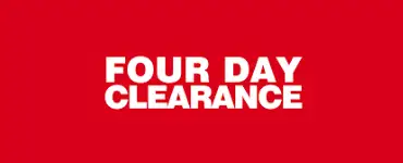 Four Day Clearance logo