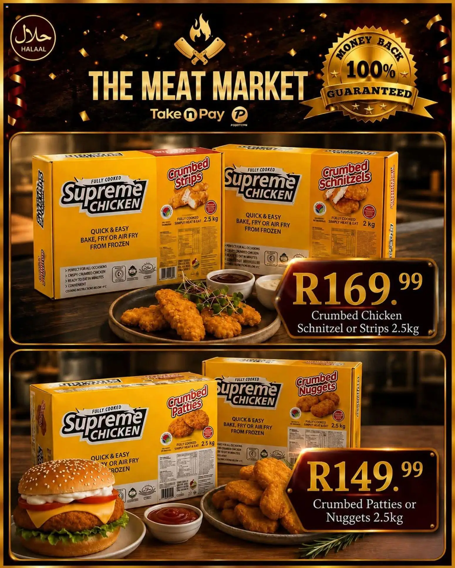 New Take n Pay catalogue – valid from 25/08/2026 | Page: 1 | Products: Chicken