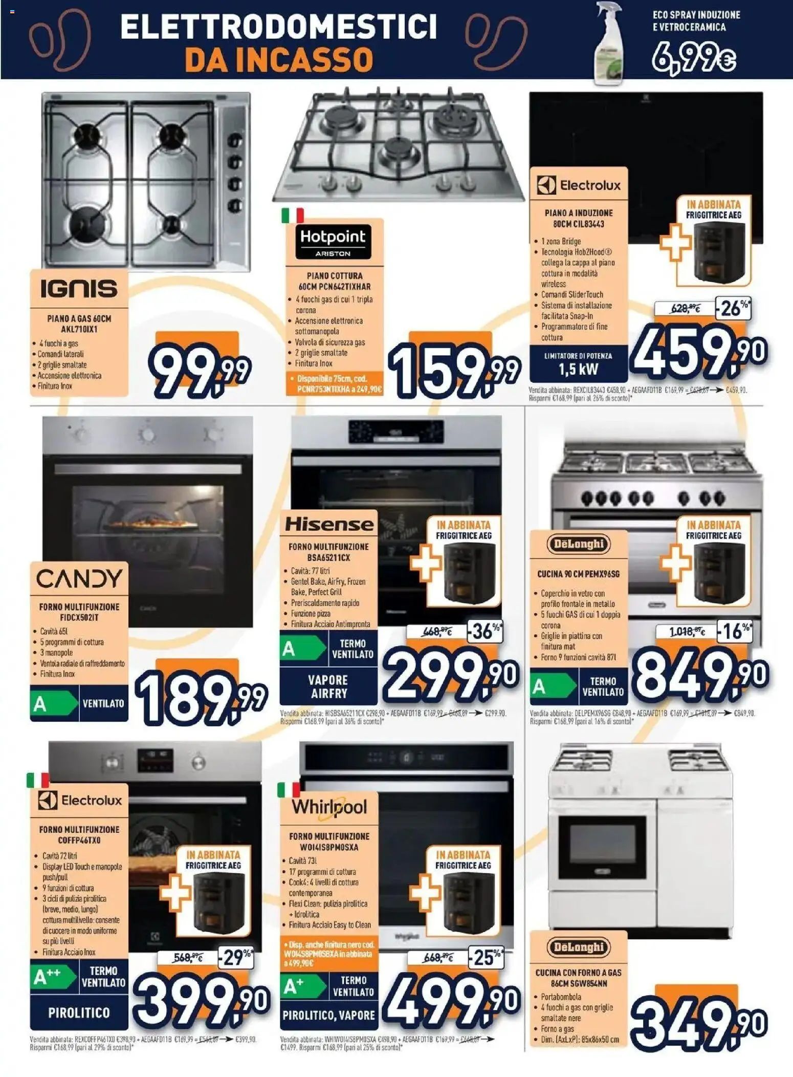 Nuovo Unieuro volantino Più gusto alle tue passioni dal 12/10/2026 > offerte anteprima 🛍️ | Pagina: 27 | Prodotti: Pizza, Piano cottura, Forno, Friggitrice