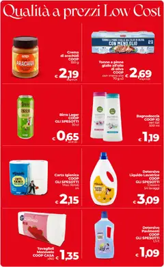 Anteprima del volantino Ipercoop volantino Sicilia valido a partire dal 31/07/2026 | Pagina: 29 | Prodotti: Crema, Carta igienica, Birra, Arachidi