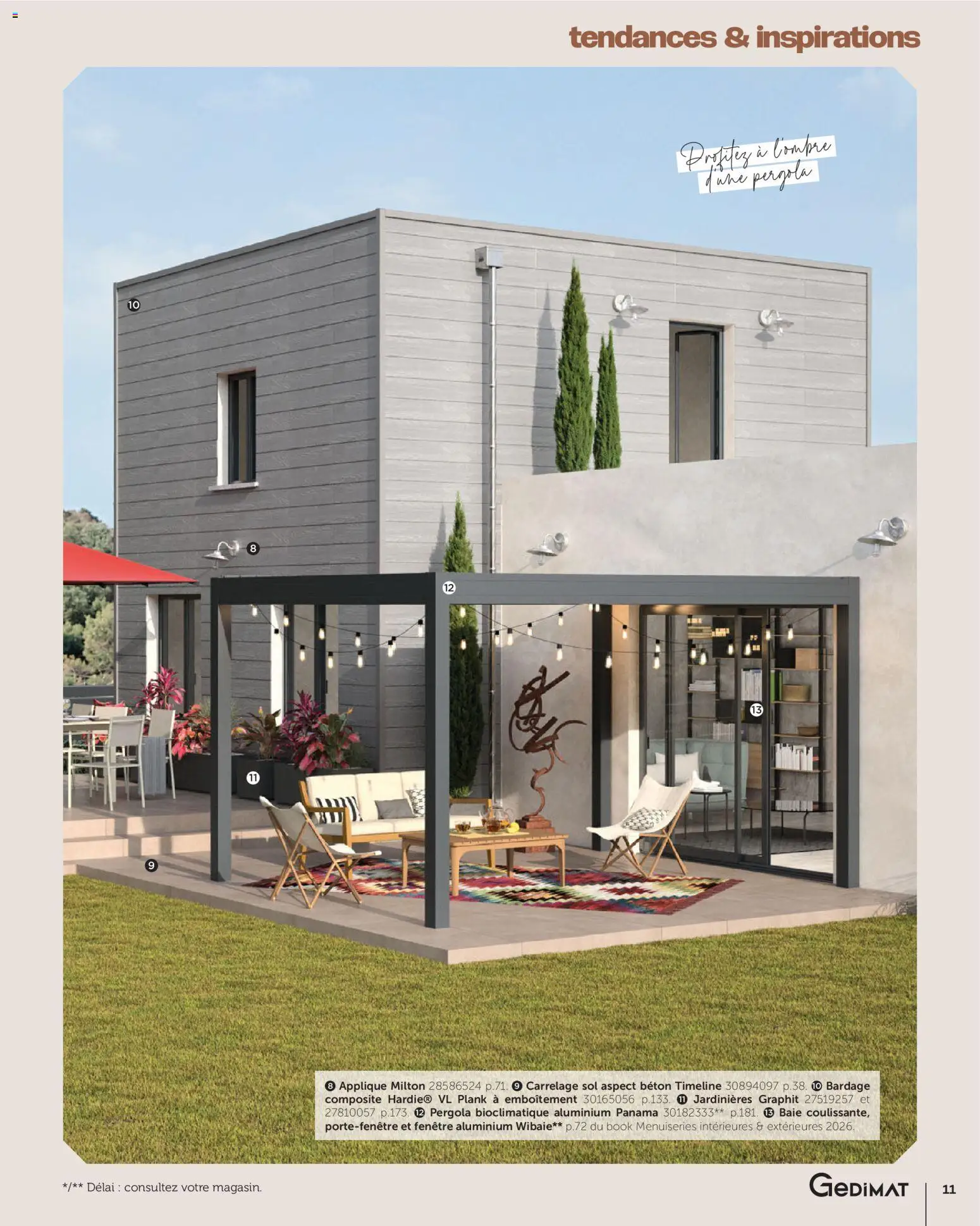 {H1} | Page: 11 | Produits: Pergola