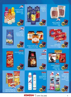 Konzum HR akciós újság - amely érvényes a következő dátumtól: 27.05.2026 | Oldal: 5 | Termékek: Vegeta, Ajvár, WC