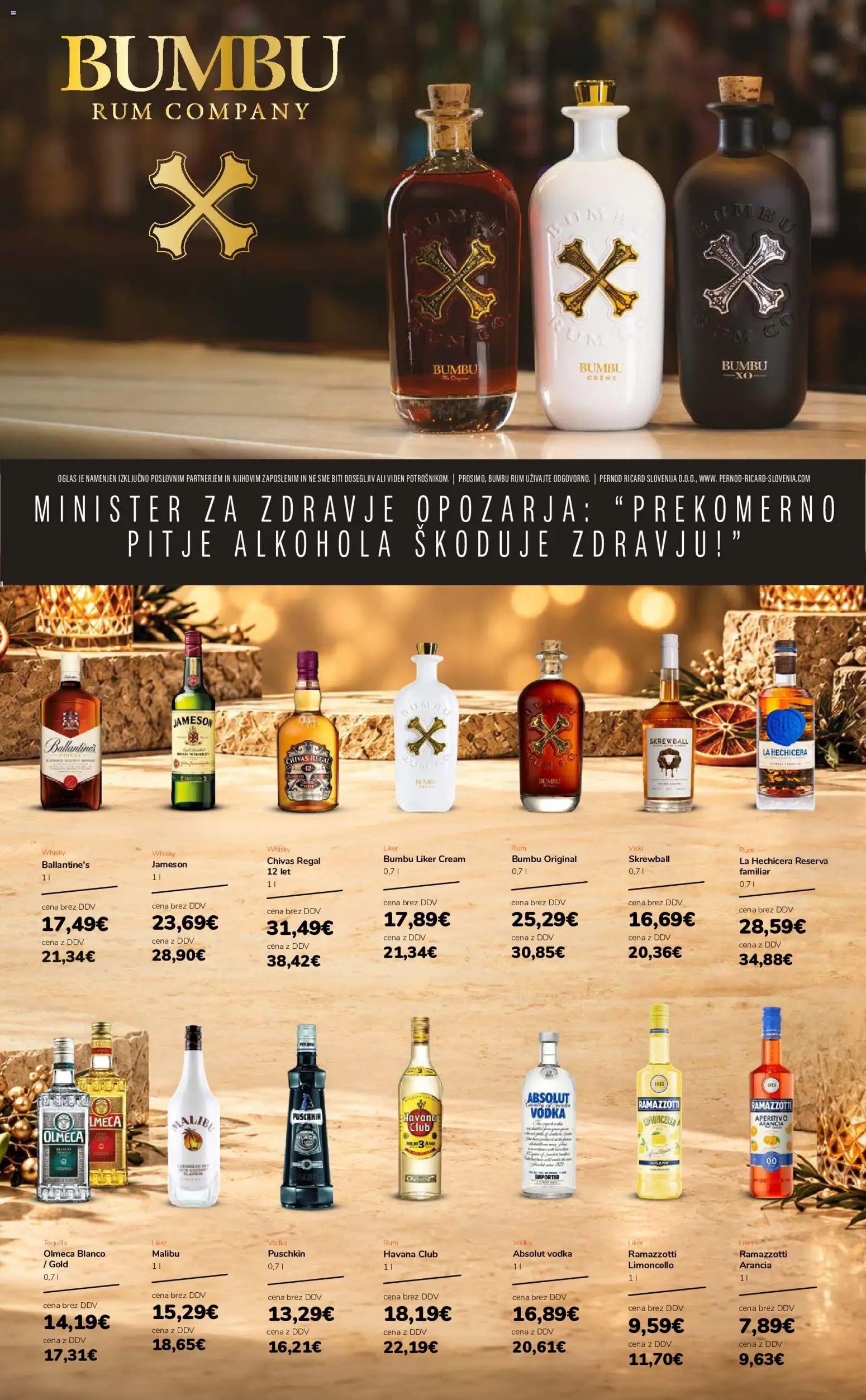 Novi Ahac katalog ponudbe – veljaven od 01.09.2026 | Stran: 10 | Izdelki: Regal, Viski, Malibu, Vodka