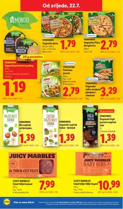 VEMONDO Bio napitak od lješnjaka, Bio napitak od lješnjaka, 1 L - Pregled kataloga iz trgovine Lidl, vrijedi od 20.07.2026 | Stranica: 66