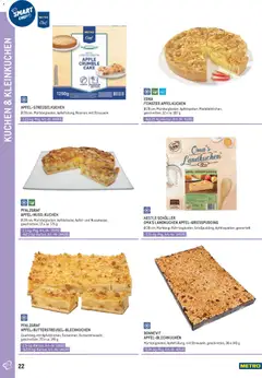 Metro angebote Smart Chef - Dessert ab 01.01.2026 gültig | Seite: 22 | Produkte: Apple, Äpfel