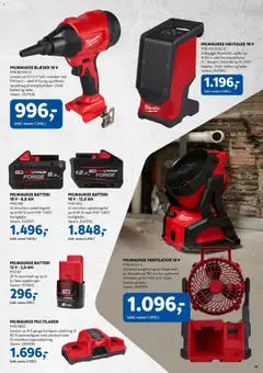 Davidsen - El Værktøj gyldig fra 30.03.2026 | Side: 13 | Produkter: Ventilator, Batteri