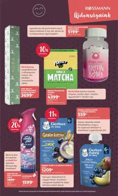 Rossmann akciós újság - amely érvényes a következő dátumtól: 15.06.2026 | Oldal: 7