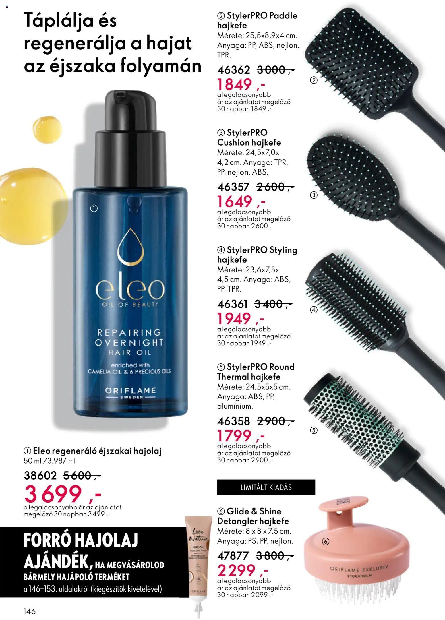 Oriflame akciós ujság - amely érvényes a következő dátumtól: 27.05.2026 | Oldal: 146 | Termékek: Hajolaj