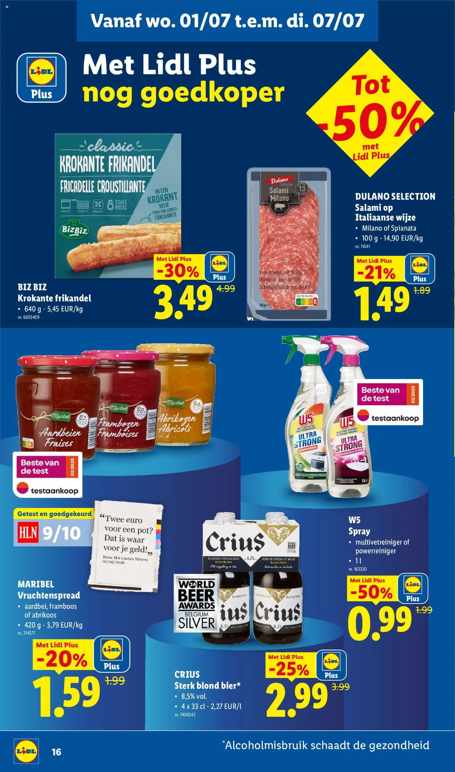 Nieuwe » Lidl folder van 29/06/2026 🤩  « is er! Ontdek geweldige aanbiedingen en bespaar. | België