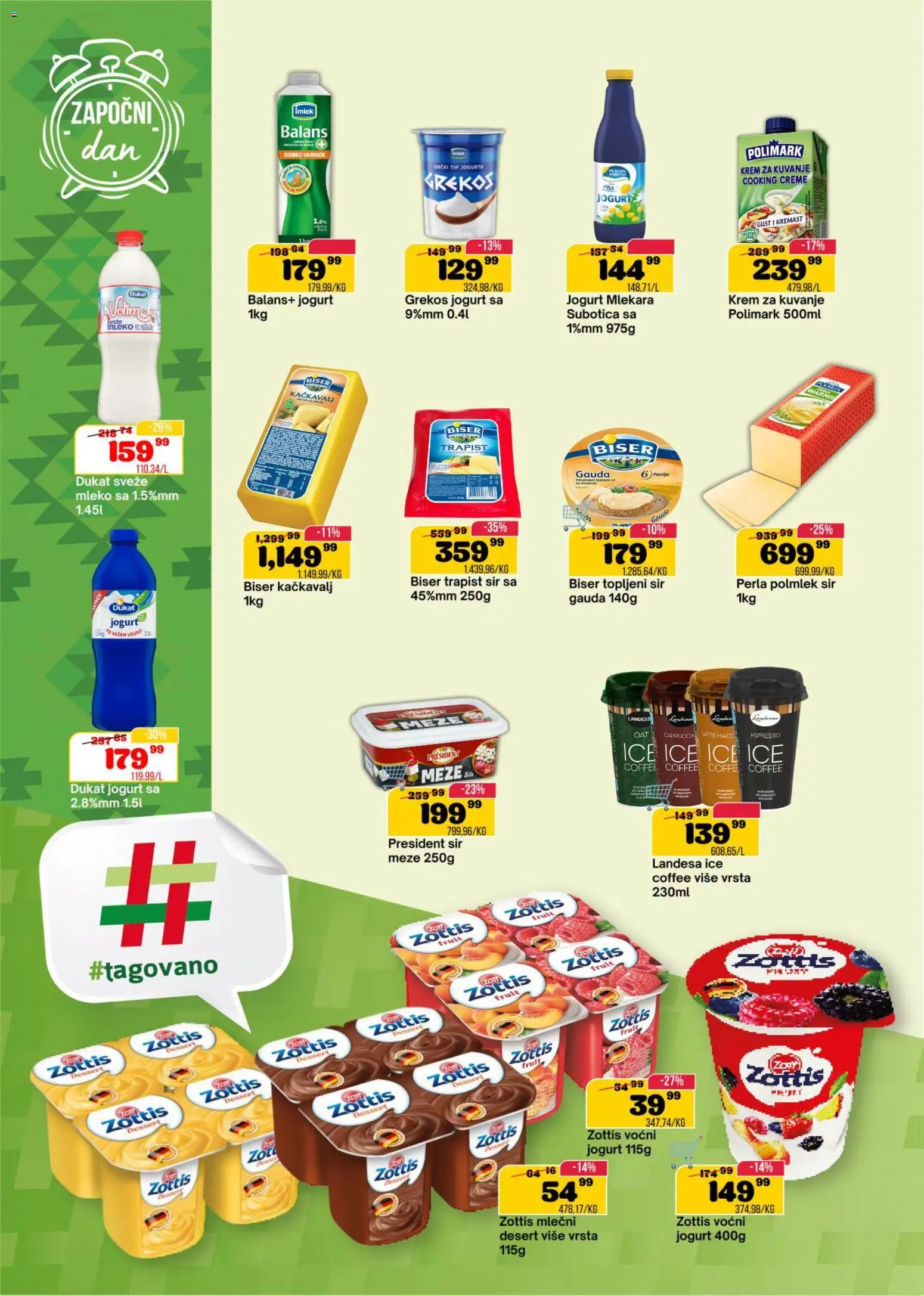 Senta Promet katalog - važi od 09.09.2026 | Strana: 4 | Proizvode: Trapist sir, Desert, Sir, Krem