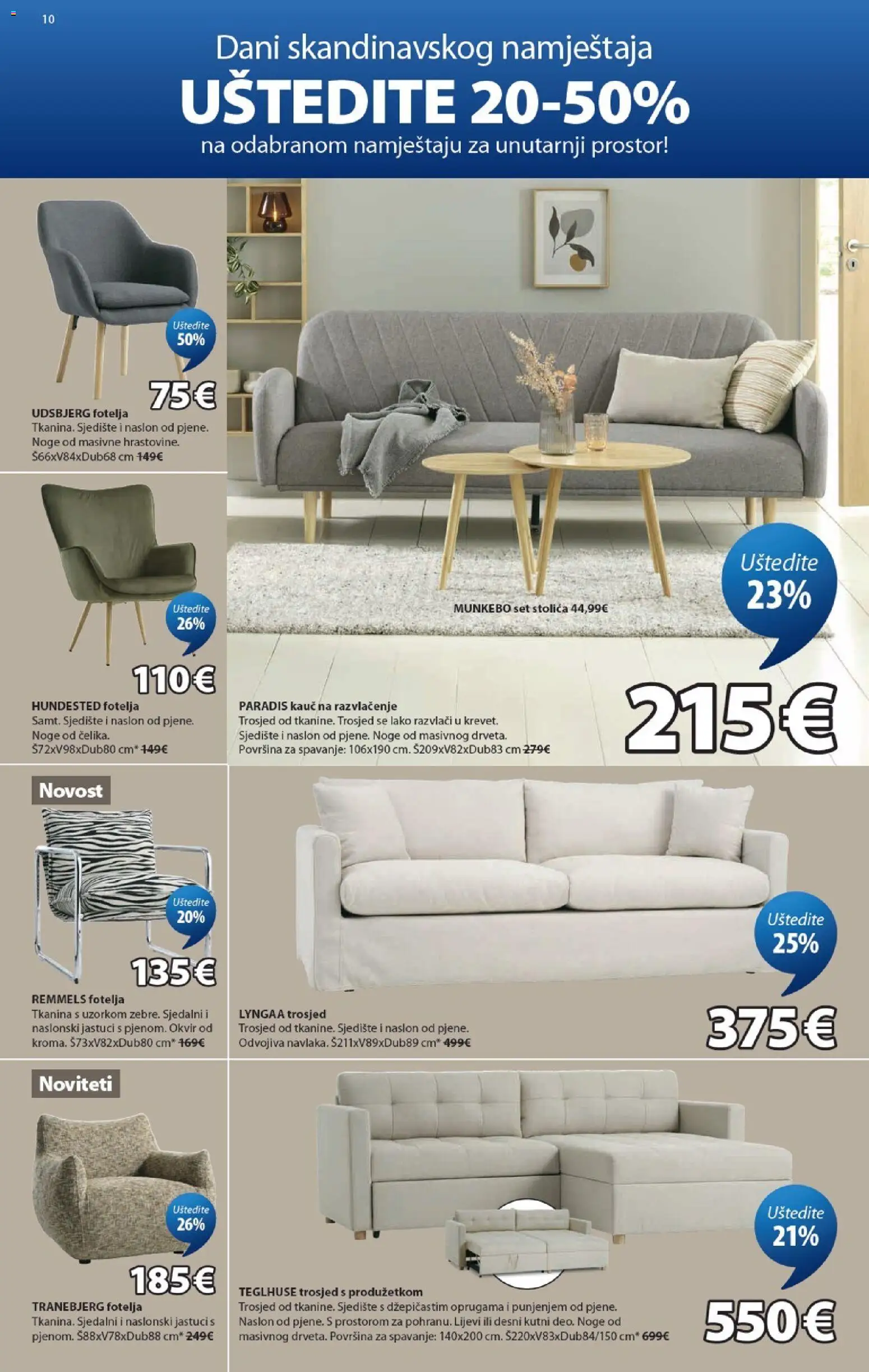 JYSK katalog | vrijedi od 09.09.2026 | Stranica: 10