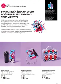 AVON katalog Maj 2026 - pregled AVON kataloga - važi od 01.05.2026 | Strana: 13 | Proizvode: Alarm, Baterije