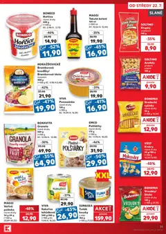 Náhled letáku BOHEMIA Hradecké tyčinky, různé druhy 90 g od 22.07.2026 | Strana: 31