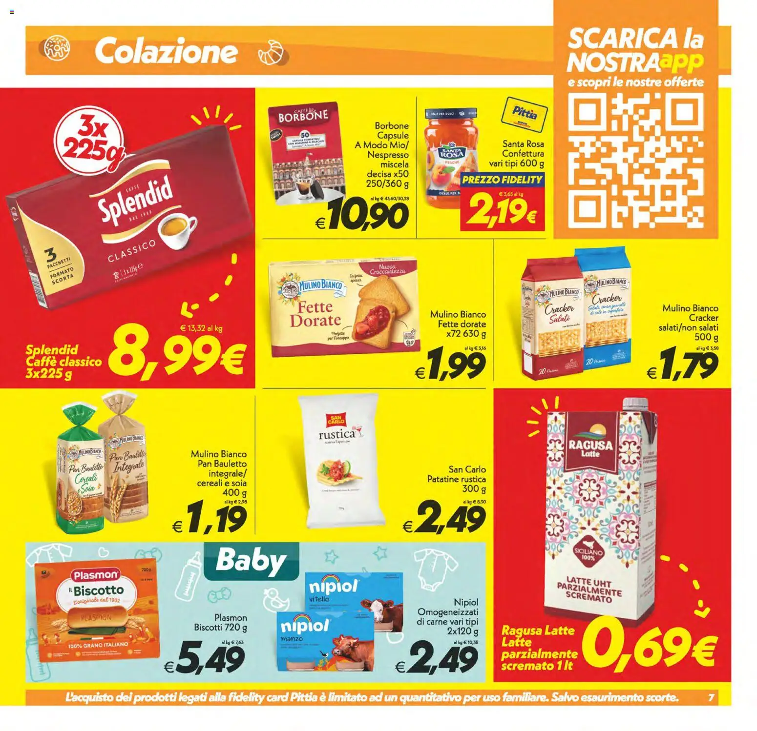 Volantino SuperConveniente del 01/09/2026 | Pagina: 7 | Prodotti: Caffè, Manzo, Cereali, Carne