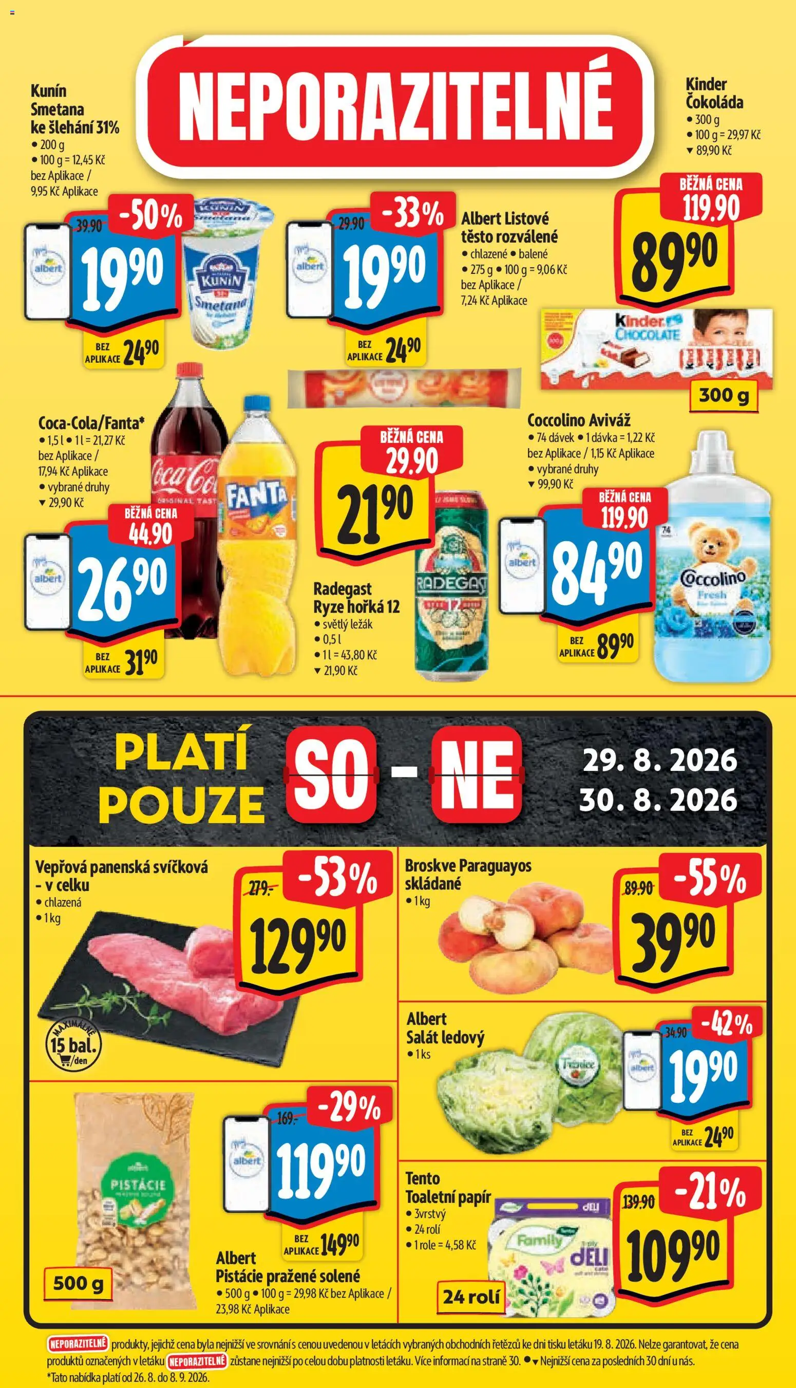 Albert leták - Hypermarket od 26.08.2026 | Strana: 8