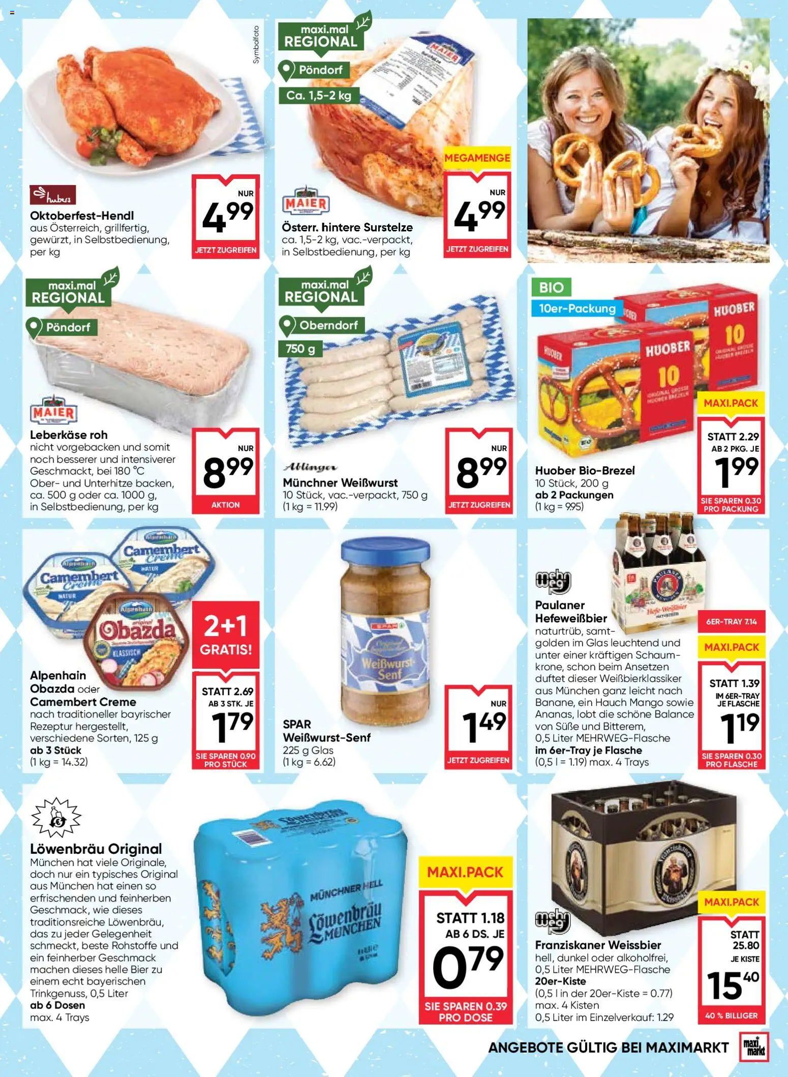 Maximarkt Flugblatt gültig ab 17.09.2026 | Seite: 7 | Produkte: Mango, Creme, Bier