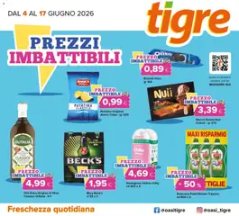 Anteprima del volantino Tigros volantino Lazio valido a partire dal 03.06.2026