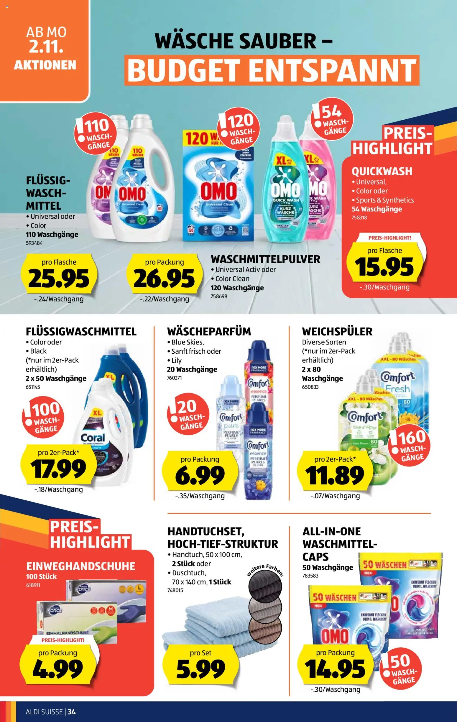 Aldi aktionen – gültig ab 29.10.2026 | Seite: 34