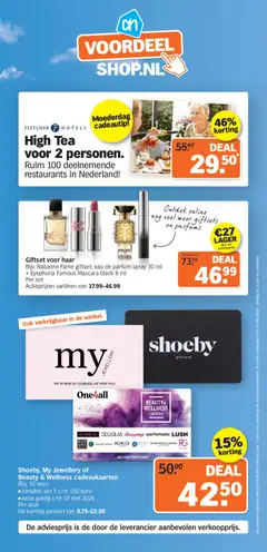 Albert Heijn folder - Voordeelshop folder week 19 - Voorbeeld van een folder van Albert Heijn, geldig van 04.05.2026 | Pagina: 2 | Producten: Parfums, Parfum, Mascara
