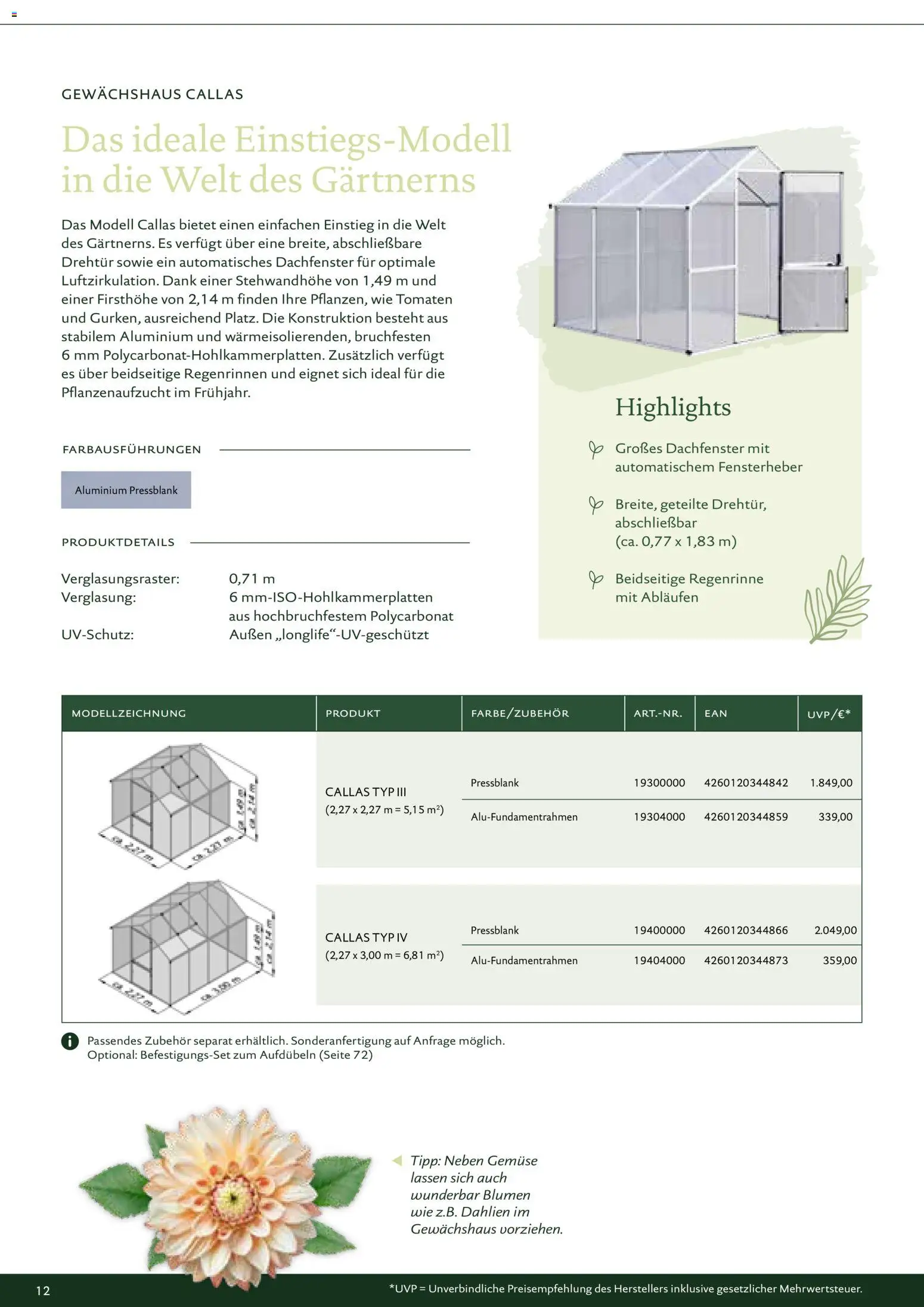 Dehner KGT – Kreative Gartentechnik – gültig ab 01.01.2026 | Seite: 12 | Produkte: Blumen, Tomaten, Gemüse
