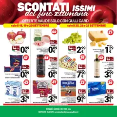 Anteprima del volantino Gulliver volantino valido a partire dal 18/09/2026 | Pagina: 42 | Prodotti: Prosciutto Cotto, Uva, Penne, Gorgonzola