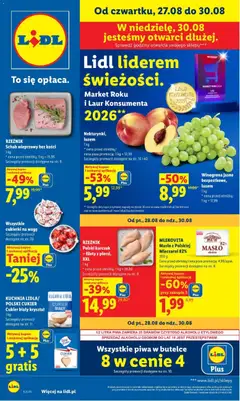 Pogląd oferty "Lidl gazetka" - ważna od 27.08.2026