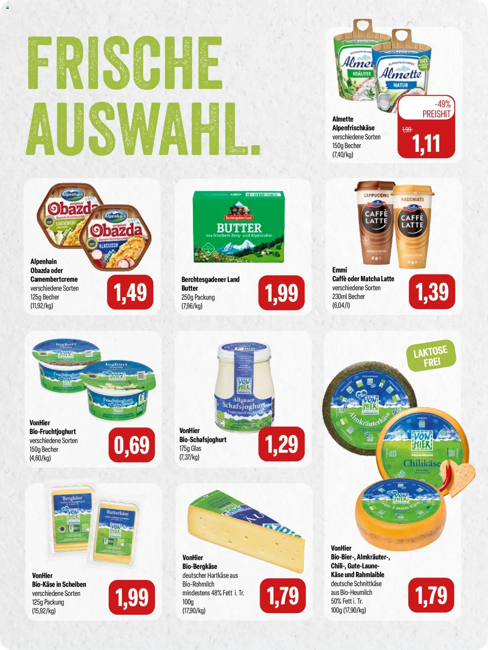 Feneberg Angebote – gültig ab 17.09.2026 | Seite: 5 | Produkte: Almette, Butter, Käse, Fruchtjoghurt