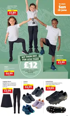 Preview of Weekly offers Aldi Back to school valid from 22/06/2026 | Page: 17
