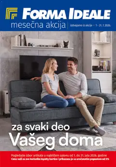 Forma Ideale katalog - pregled Forma Ideale kataloga - važi od 01.07.2026