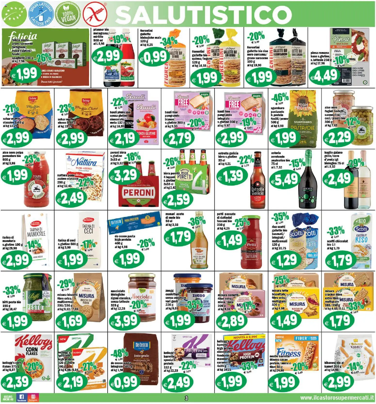 Volantino Il Castoro del 20.05.2026 | Pagina: 3 | Prodotti: Cioccolato, Cannellini, Pomodoro, Plumcake