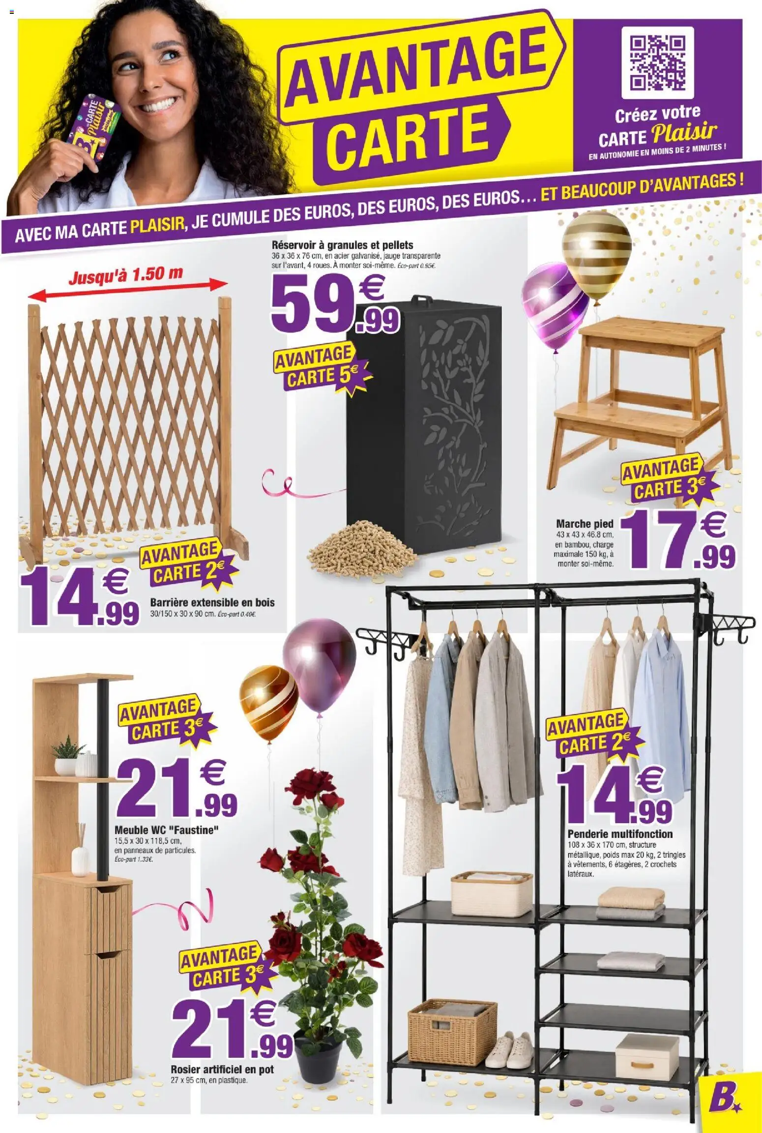 {H1} | Page: 3 | Produits: Meuble, Rosier, Crochets, Poids
