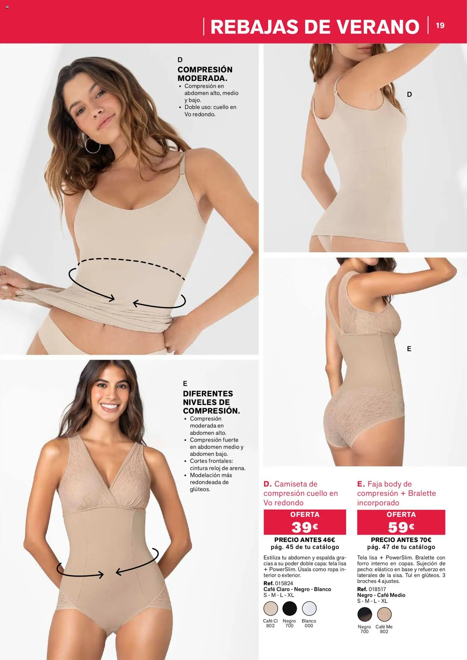 Leonisa Magazine │ válido desde el 01/08/2026 | Página: 19 | Productos: Café, Reloj, Ropa, Body