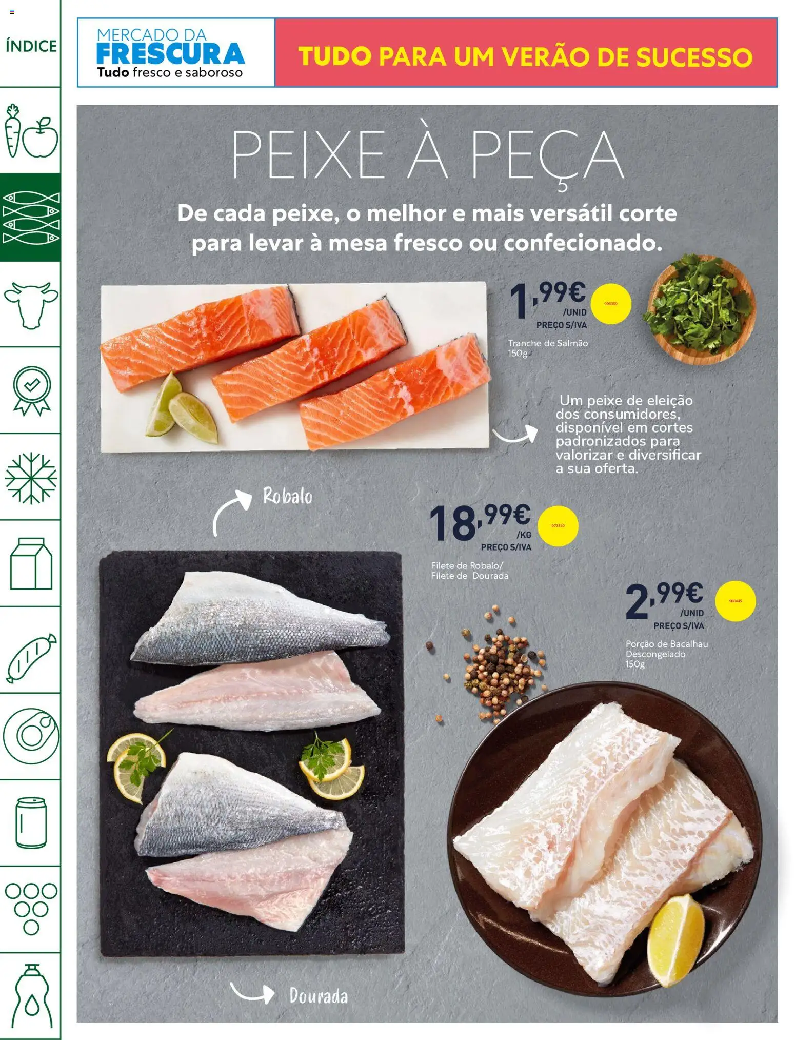 Recheio Horeca │ válido de 21/07/2026 | Página: 4 | Produtos: Bacalhau, Salmão, Mesa, Peixe