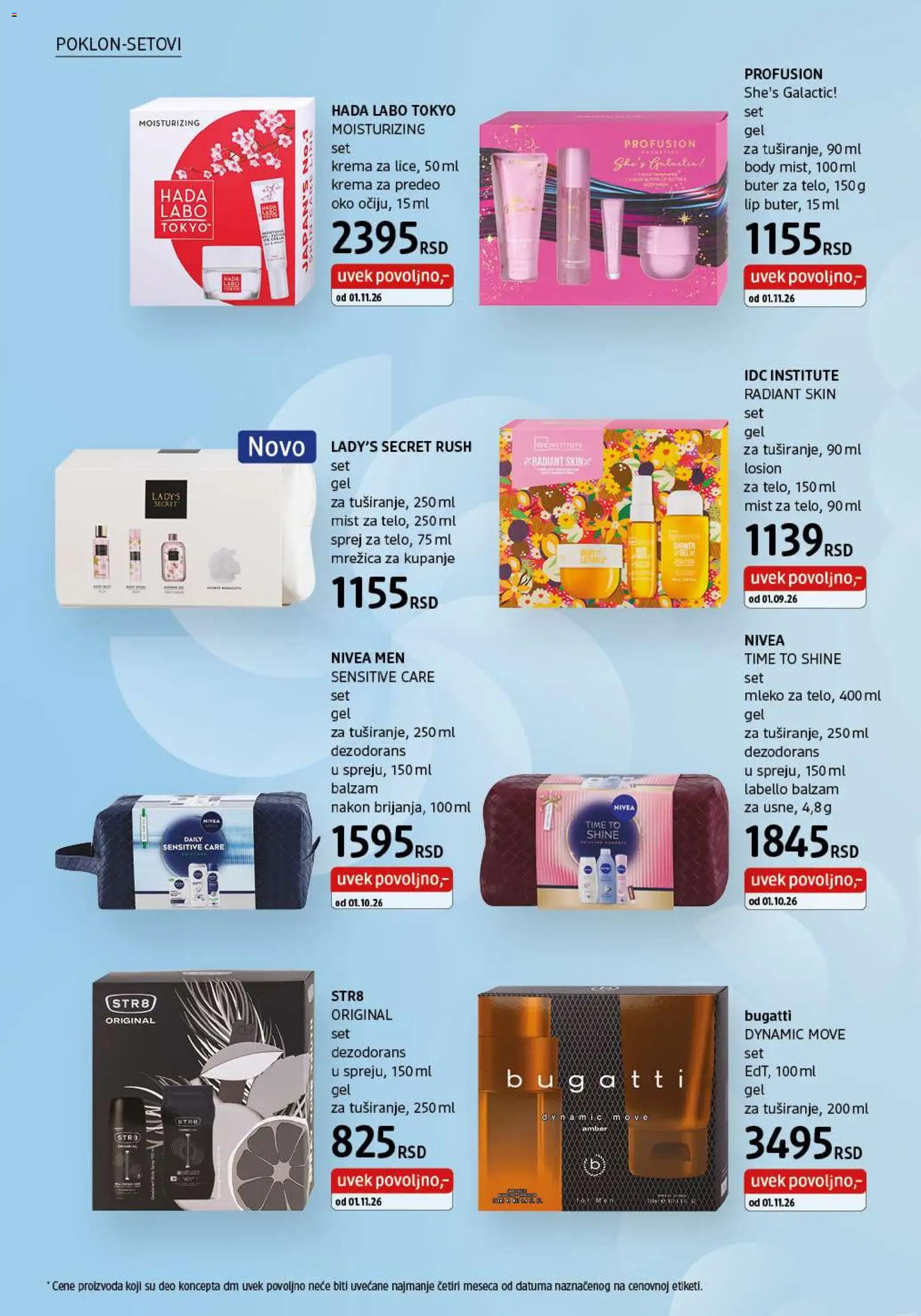 DM Drogerie katalog - važi od 01.11.2026 | Strana: 8 | Proizvode: Nivea Men, Balzam, Krema, Dezodorans