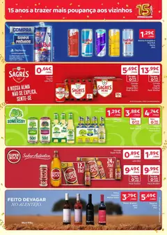 Pré-visualização Amanhecer folheto válido de 22/10/2026 | Página: 5 | Produtos: Red Bull, Vinho, Álcool, Bebida