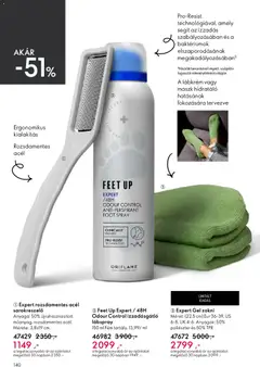 Katalógus Oriflame 2026/06 - amely érvényes a következő dátumtól: 15.04.2026 | Oldal: 140 | Termékek: Maszk, Izzadásgátló, Zokni