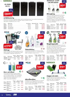 Lyreco erbjudanden - Förhandsvisning av reklamblad från butik Lyreco aktuell från 06.04.2026 | Sida: 10 | Produkter: Svamp, Rengöringsmedel, Häll