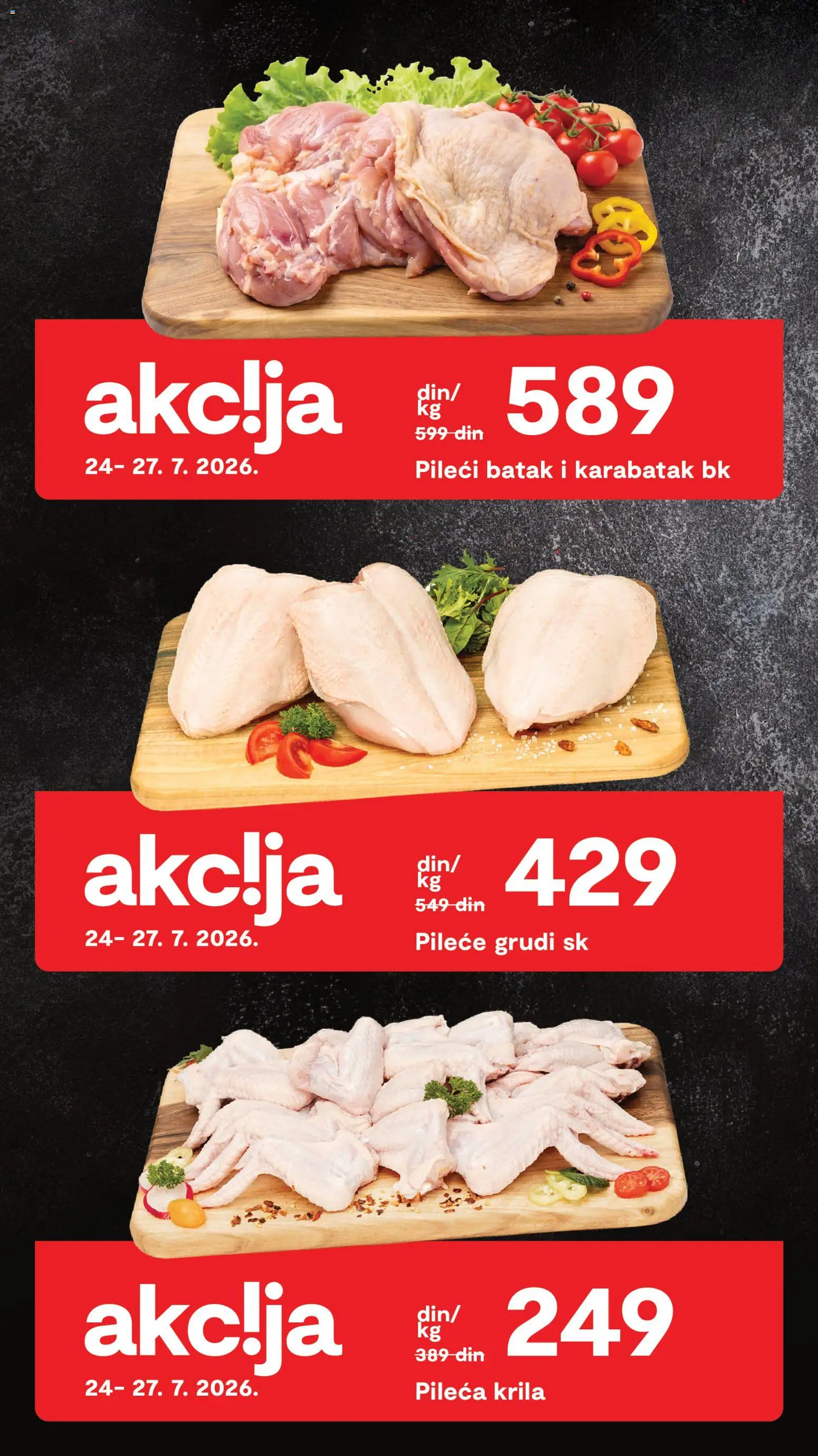 Matijevic katalog - važi od 24.07.2026 | Strana: 2 | Proizvode: Pileće grudi, Pileći batak