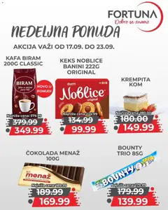 Fortuna Market katalog Nedeljna ponuda - pregled Fortuna Market kataloga - važi od 17.09.2026 | Strana: 8