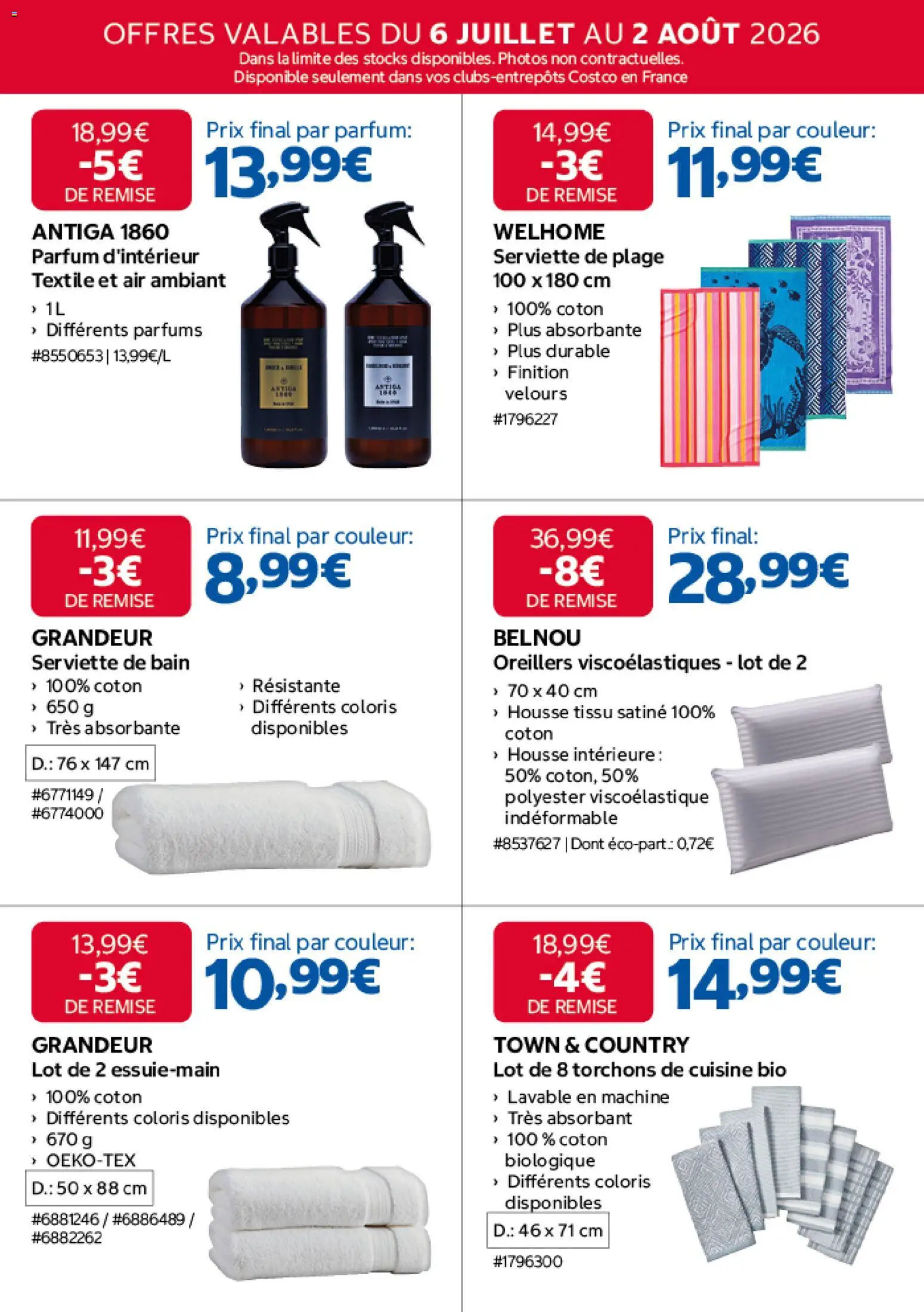 {H1} | Page: 5 | Produits: Coton, Parfum, Serviette de bain