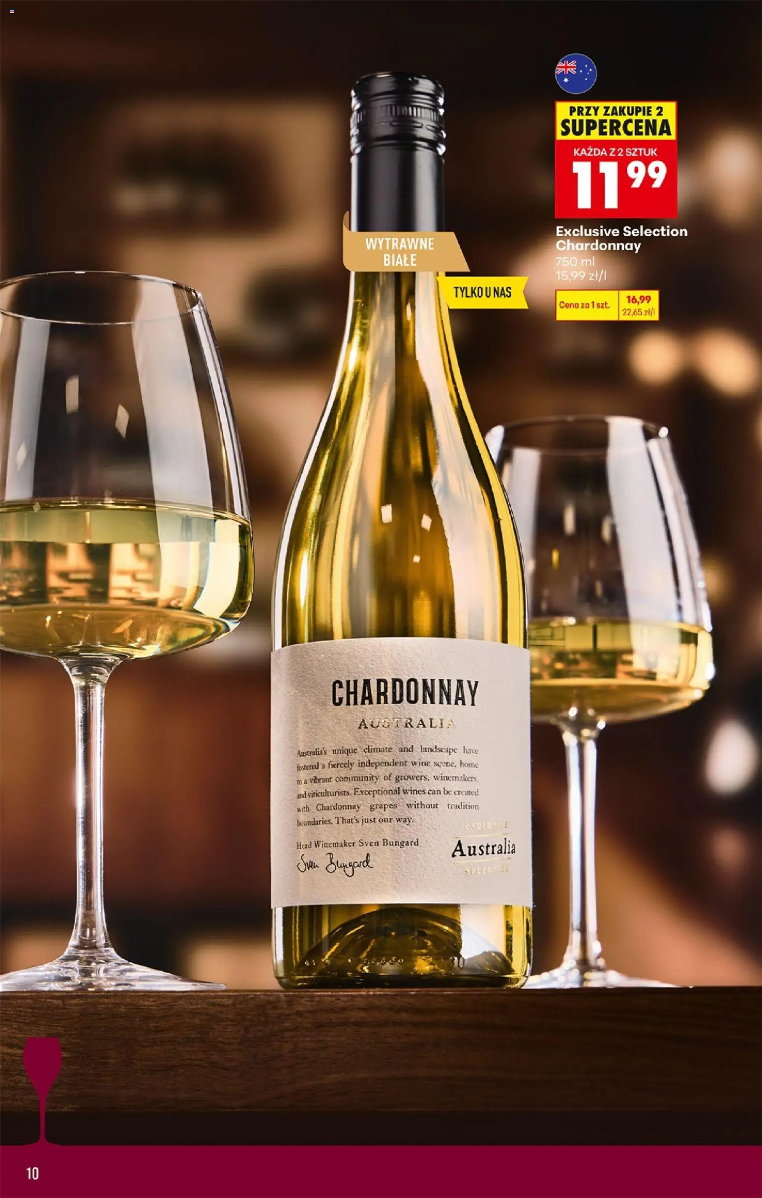 Biedronka gazetka - Czas na toast od 15.06.2026 | Strona: 12 | Produkty: Chardonnay