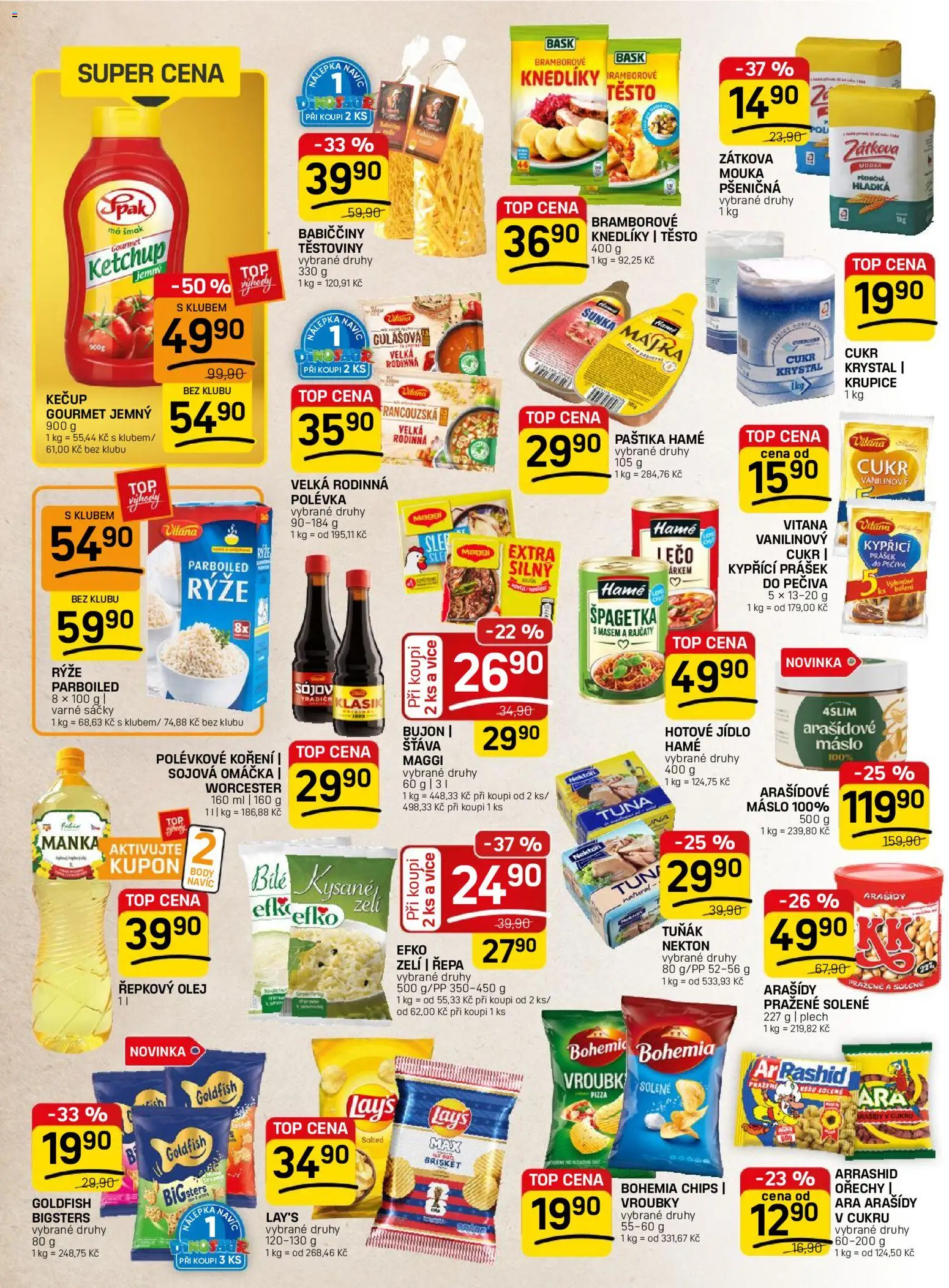 Flop leták - FlopTop od 24.06.2026 | Strana: 8 | Produkty: Tuňák, Maggi, Řepkový olej, Arašídy